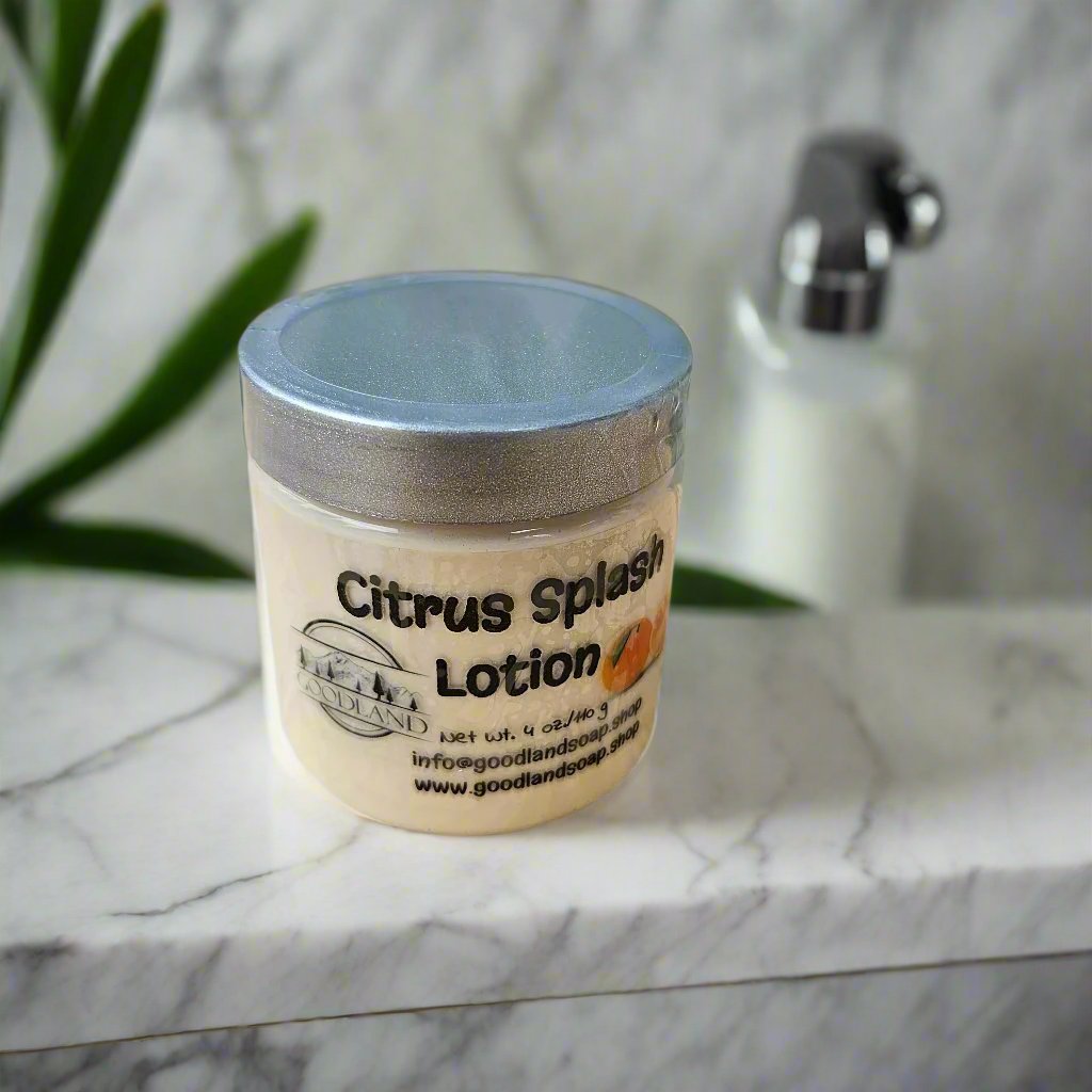 Citrus Splash Lotion - 4 oz Jar - GOODLAND™ Soap & Body Products