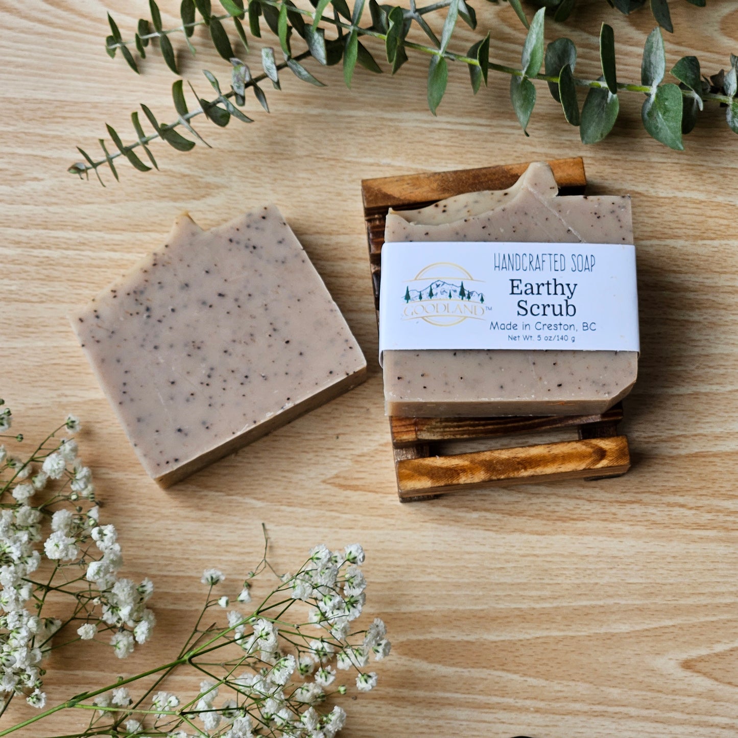 Earthy Scrub Soap Bar - GOODLAND™ Soap & Body Products