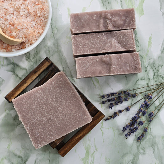 Lavender Sea Salt Soap Bar - GOODLAND™ Soap & Body Products