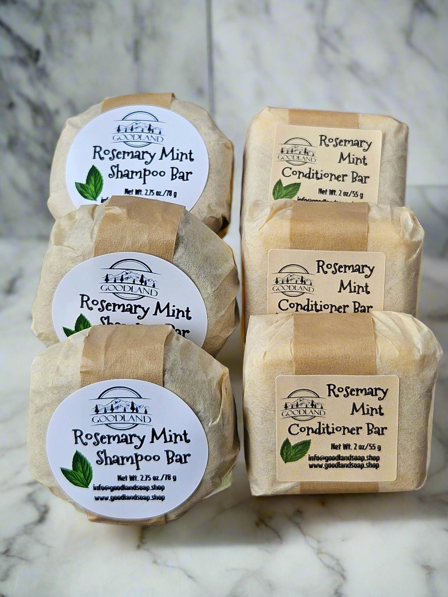 Rosemary Mint Conditioner Bar - GOODLAND™ Soap & Body Products