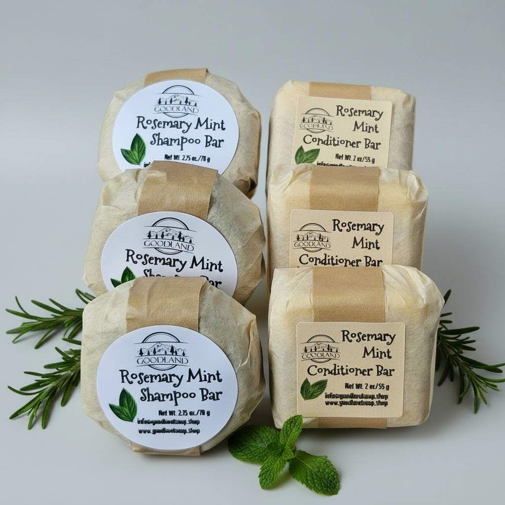 Rosemary Mint Conditioner Bar - GOODLAND™ Soap & Body Products