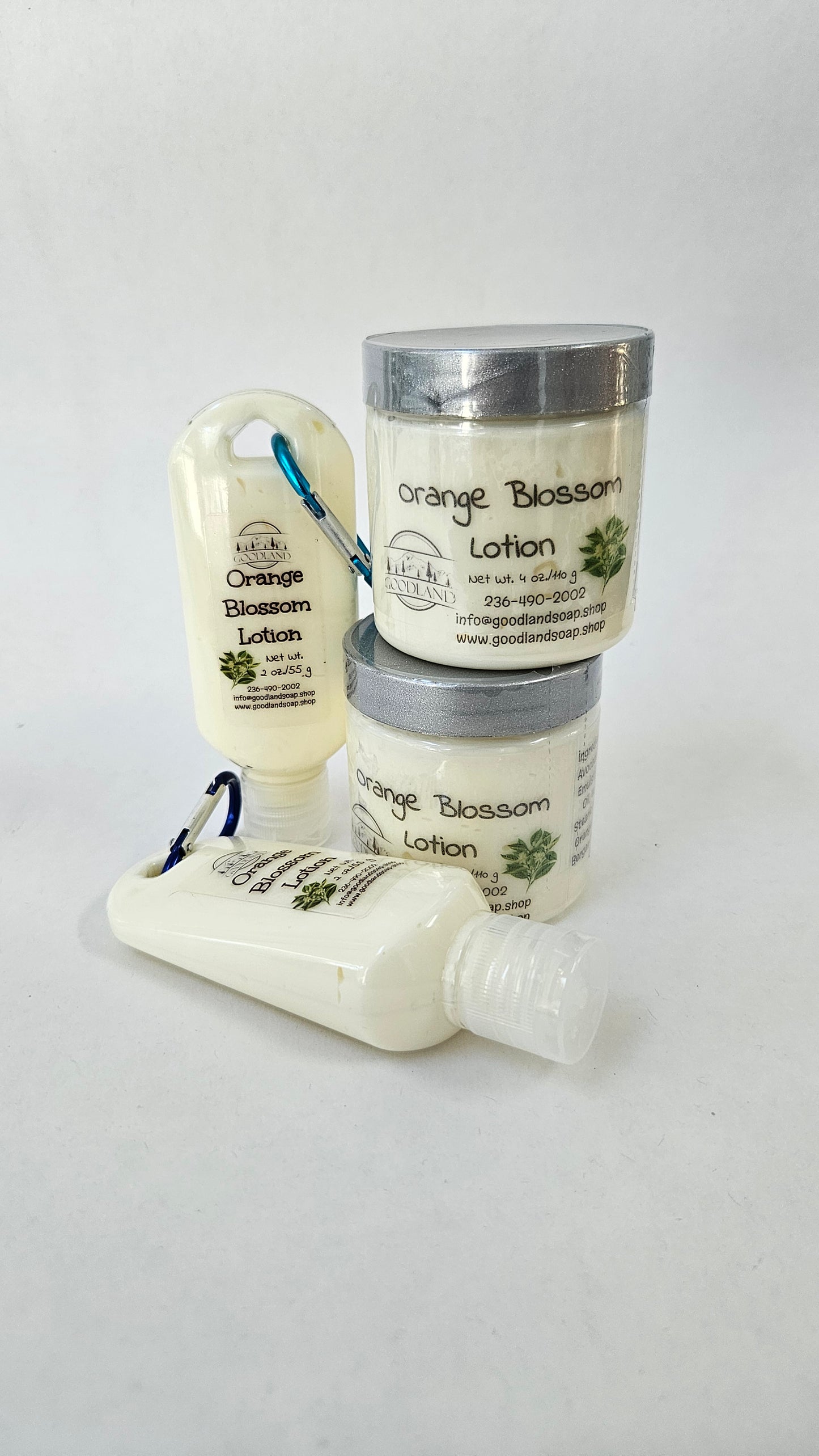 Orange Blossom Lotion - 4 oz Jar - GOODLAND™ Soap & Body Products