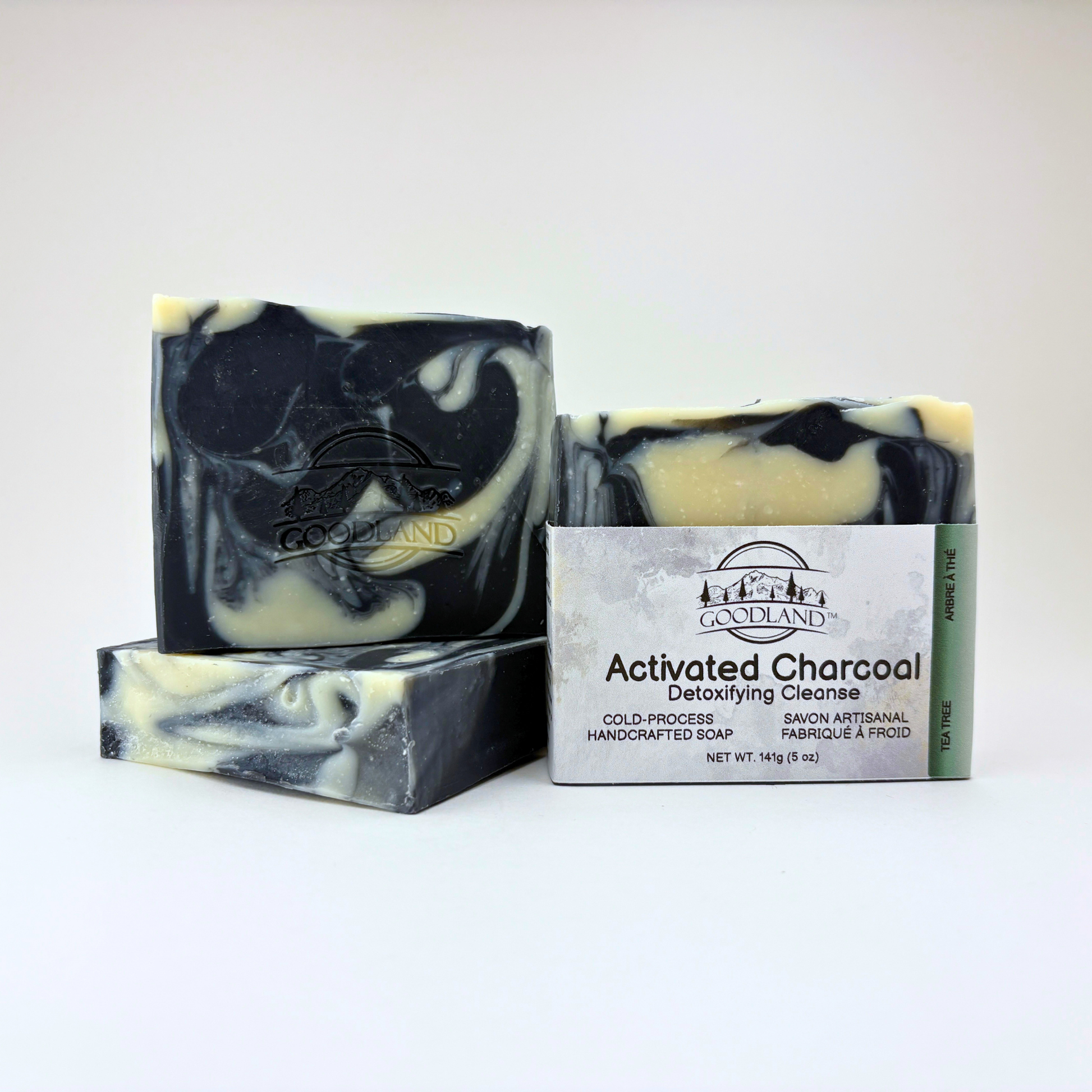 Goodland Activated Charcoal Soap Bars