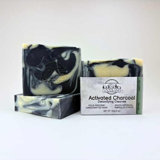 Goodland Activated Charcoal Soap Bars