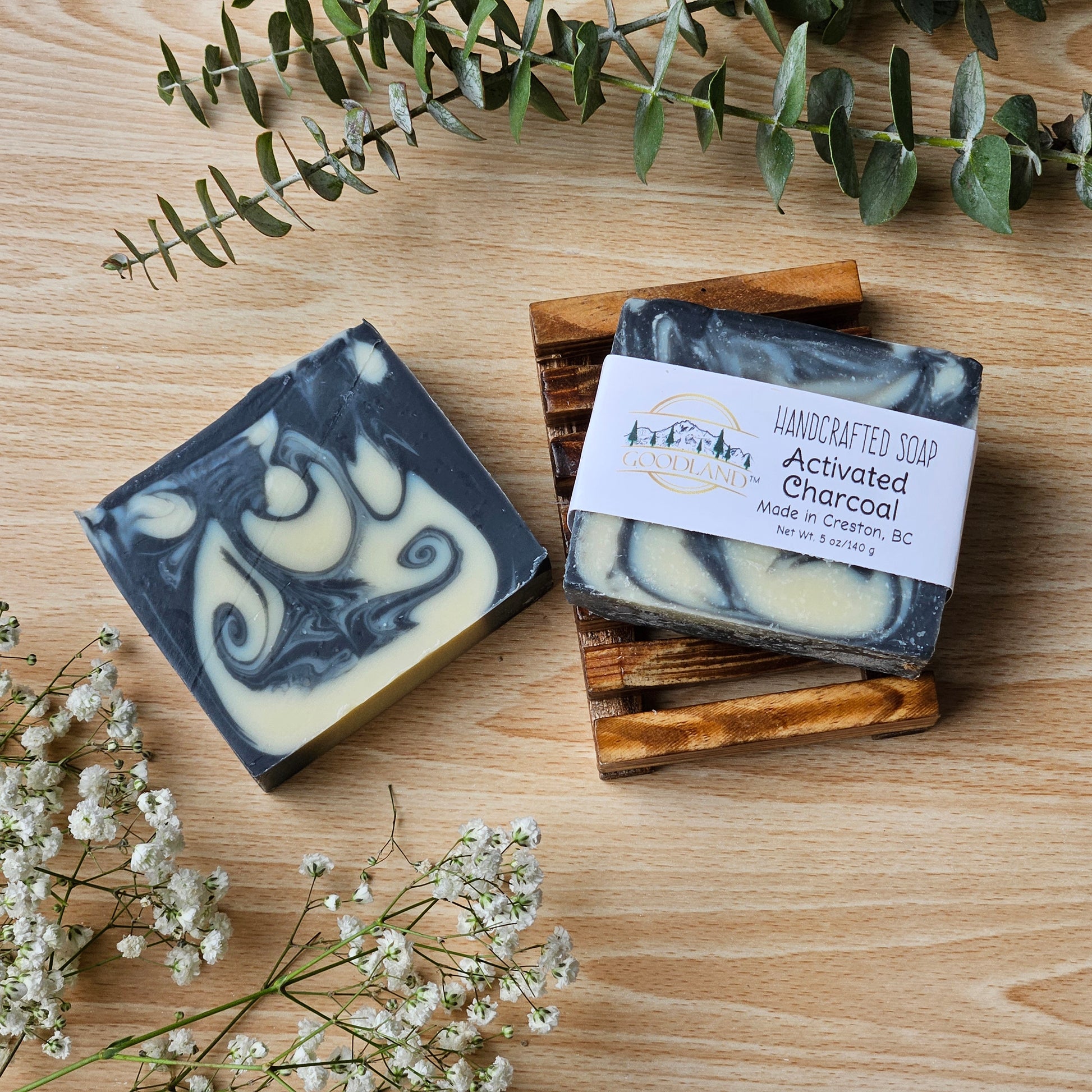 Activated Charcoal Soap Bar - GOODLAND™ Soap & Body Products