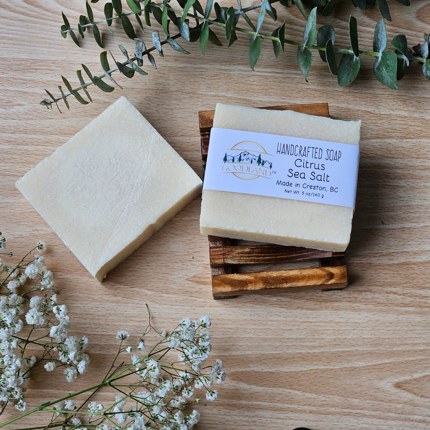 Citrus Sea Salt Soap Bar - GOODLAND™ Soap & Body Products