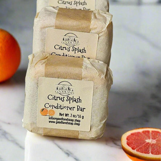 Citrus Splash Conditioner Bar - GOODLAND™ Soap & Body Products