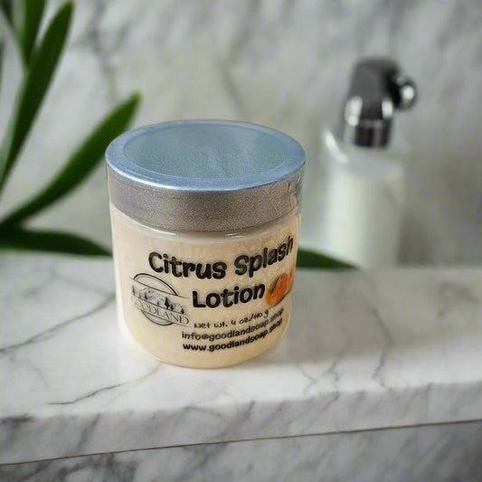 Citrus Splash Lotion - 4 oz Jar - GOODLAND™ Soap & Body Products