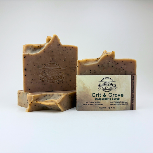 Goodland Grit & Grove soap bars