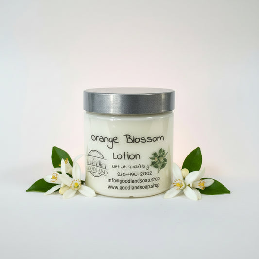 Orange Blossom Lotion - 4 oz Jar - GOODLAND™ Soap & Body Products