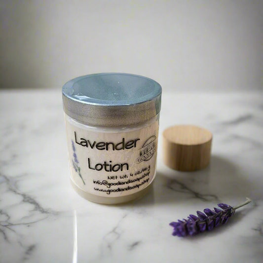 Lavender Lotion - 4 oz Jar - GOODLAND™ Soap & Body Products