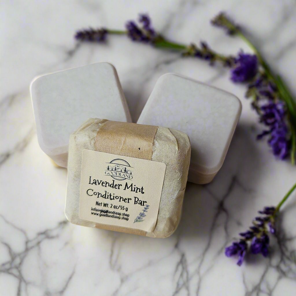 Lavender Mint Conditioner Bar - GOODLAND™ Soap & Body Products