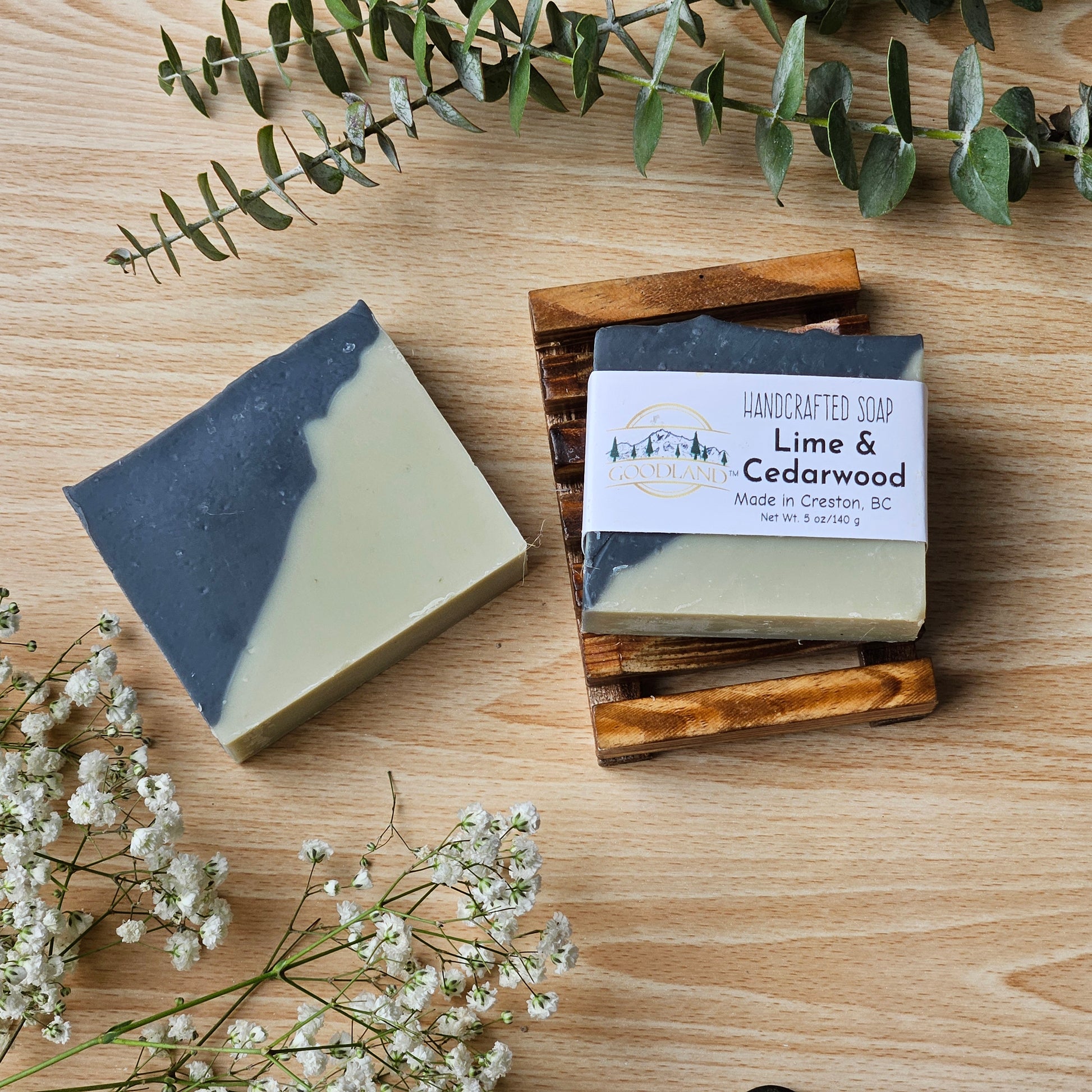 Lime & Cedarwood Soap Bar - GOODLAND™ Soap & Body Products