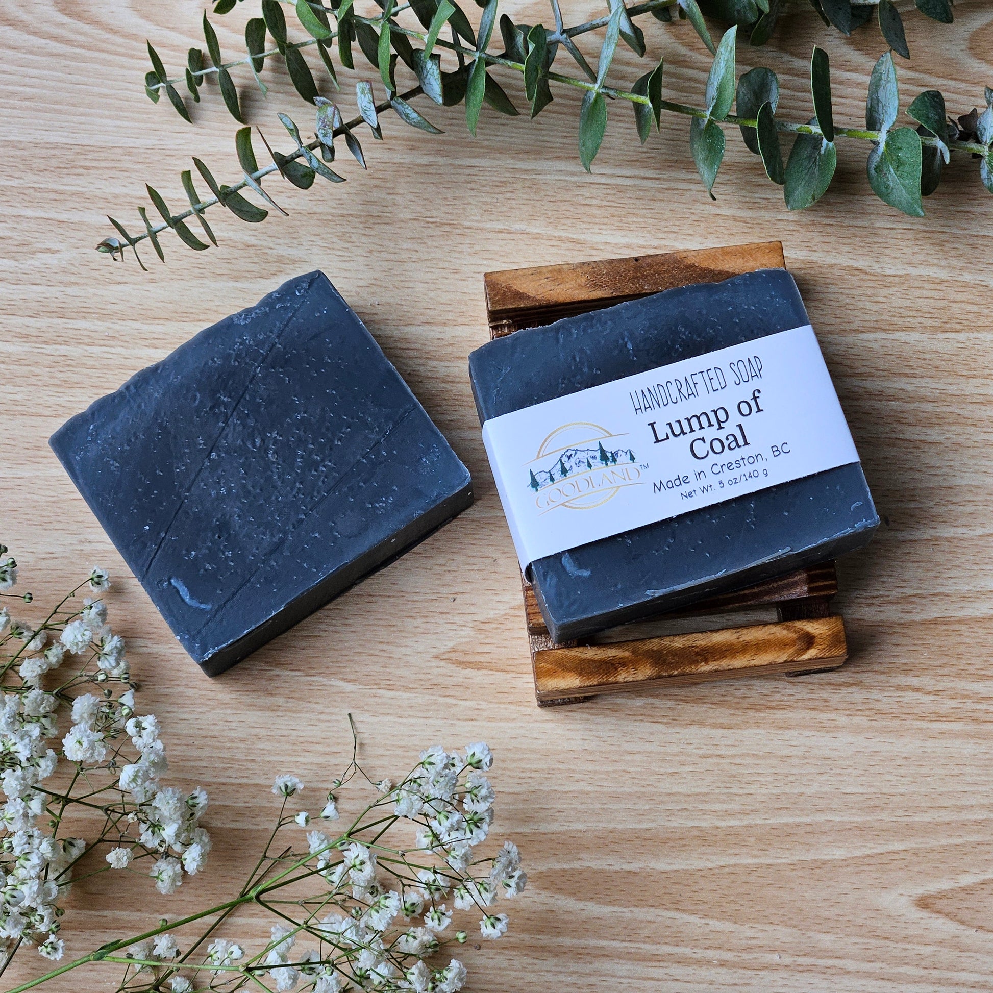 Lump of Coal Soap Bar - GOODLAND™ Soap & Body Products