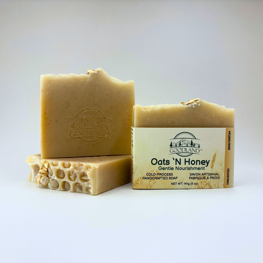 Oats 'N Honey Soap | Unscented - GOODLAND™ Soap & Body Products