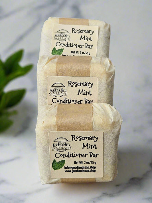 Rosemary Mint Conditioner Bar - GOODLAND™ Soap & Body Products