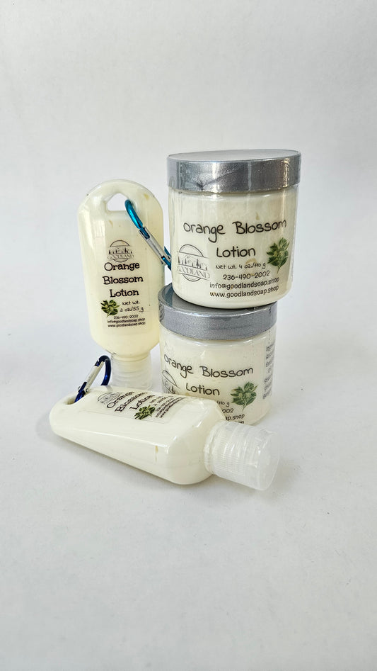 Orange Blossom Lotion - 4 oz Jar - GOODLAND™ Soap & Body Products