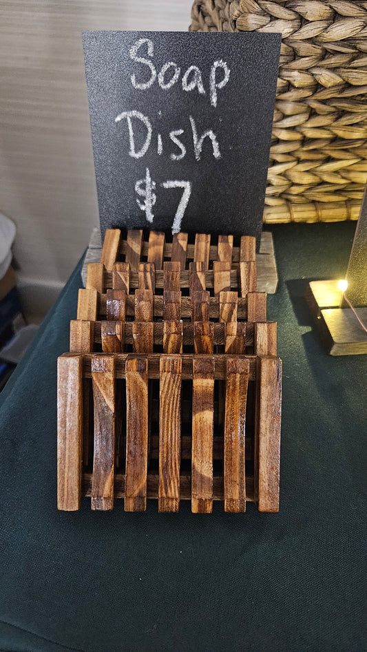 wooden soap saver dish